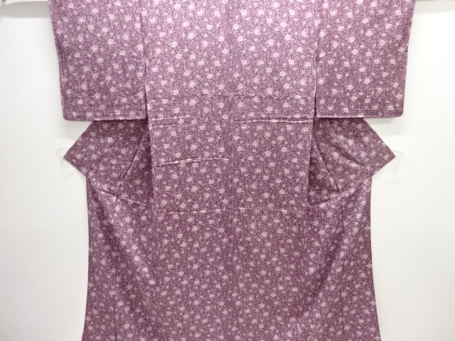 JAPANESE KIMONO / KOMON / ARABESQUE FLOWER 